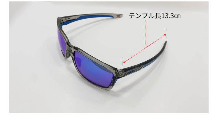 OAKLEYのMainlinkのテンプルの長さ