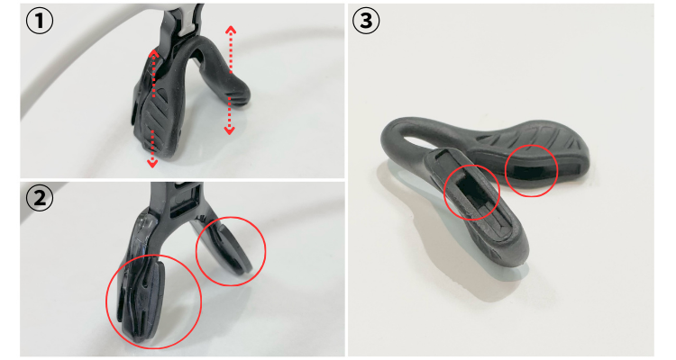 OAKLEYのサングラスの鼻あての交換方法